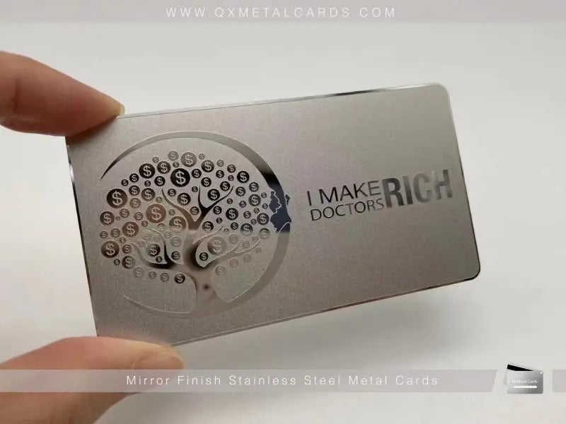 Stainless Steel Business Cards