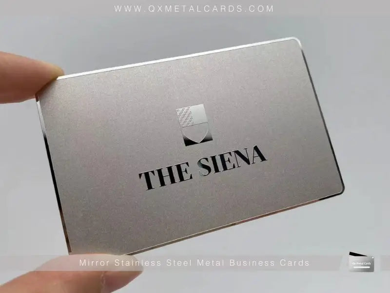 Stainless Steel Business Cards