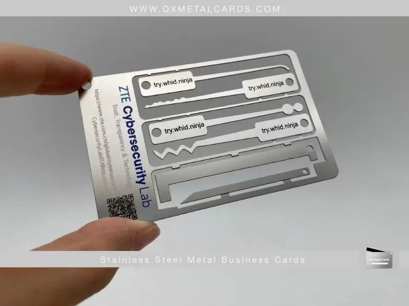 Stainless Steel Business Cards