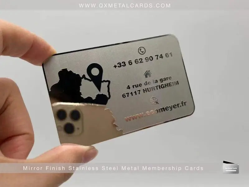 Stainless Steel Business Cards