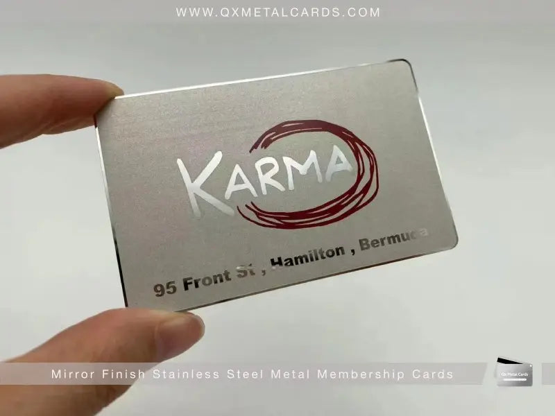 Stainless Steel Business Cards