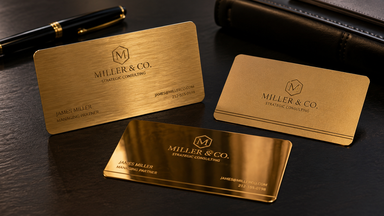 Gold Metal Cards: The Ultimate Choice for Luxury Business and Membership Cards