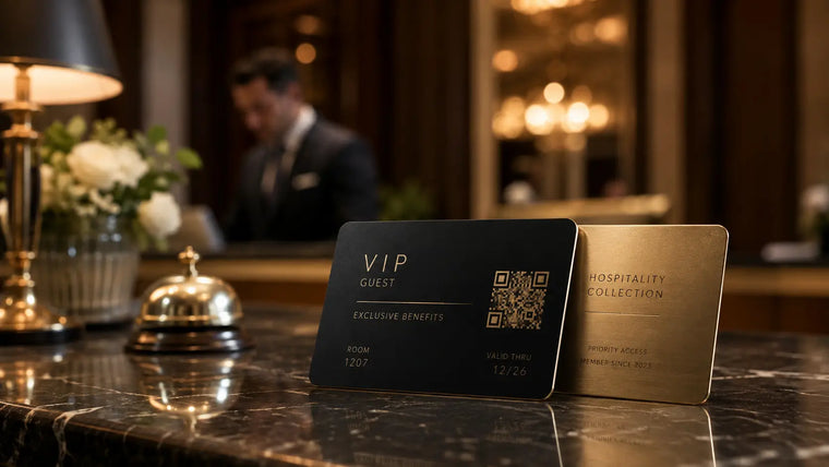 Metal Business Cards for Hotels and Hospitality Brands