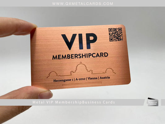 The Art and Technology Behind Custom Metal VIP Membership Cards