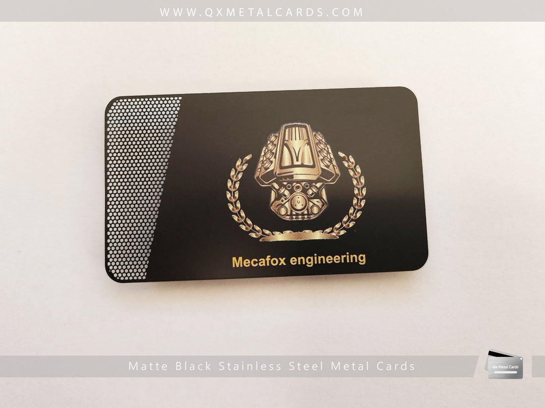 Elevate Your Brand with UV Full Color Printing Metal Business Cards