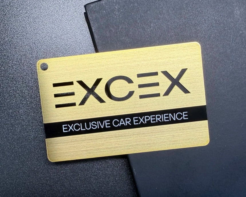 Custom metal business cards