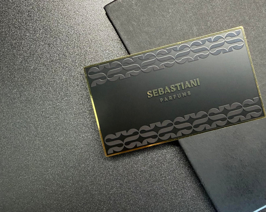 Custom metal business cards