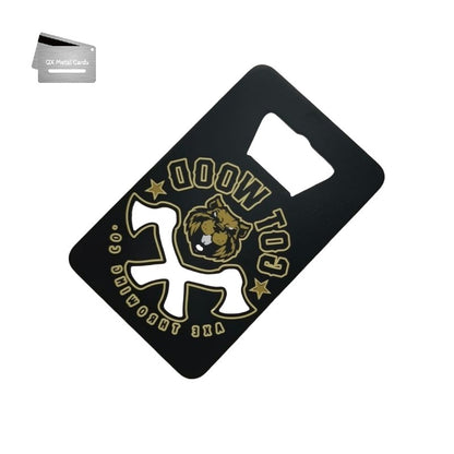 Metal Bottle Opener Business Cards