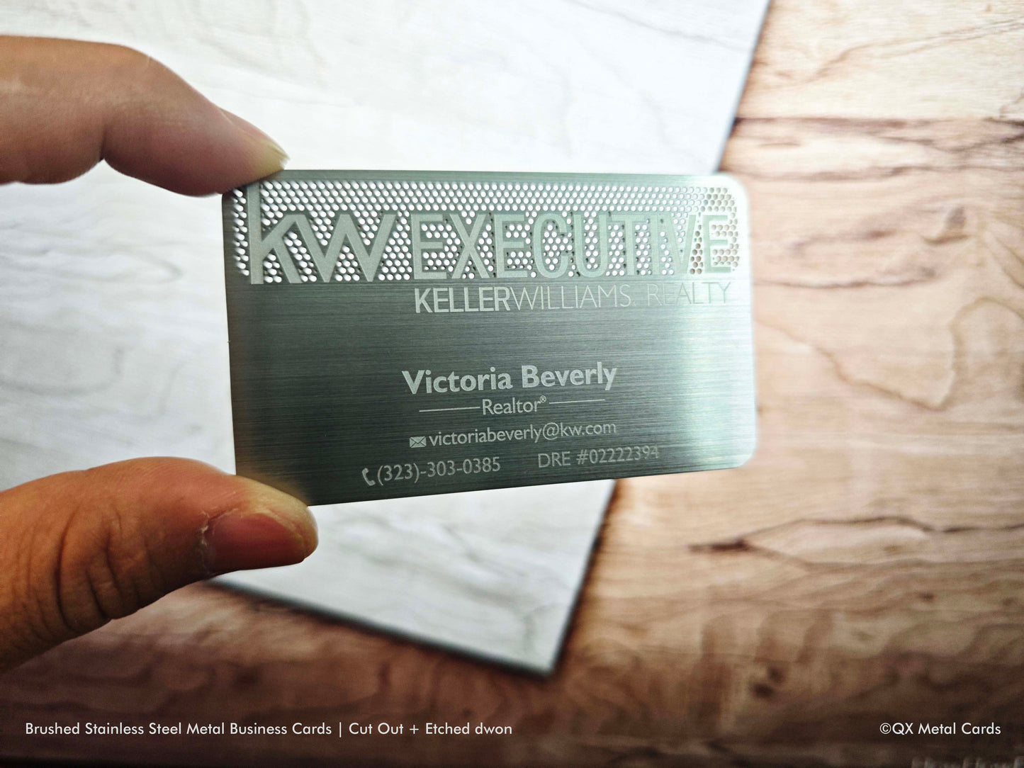 Stainless Steel Business Cards