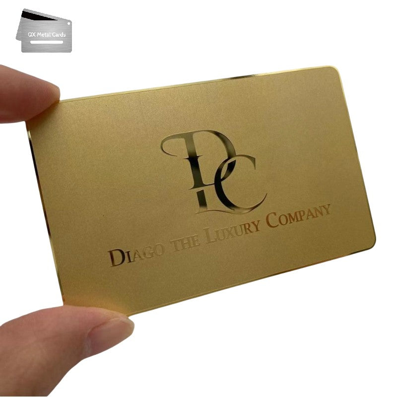 Gold Metal Membership Cards