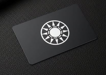 Black Metal Business Cards