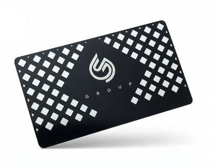 Black Metal Business Cards