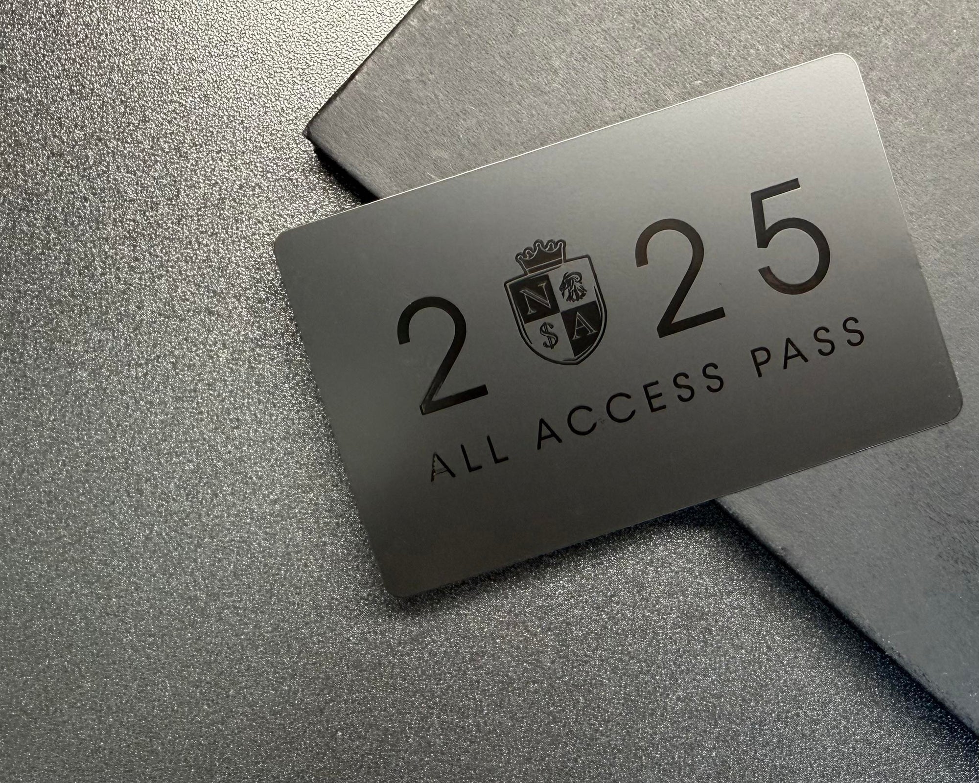 Custom metal business cards