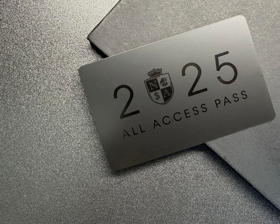 Custom metal business cards