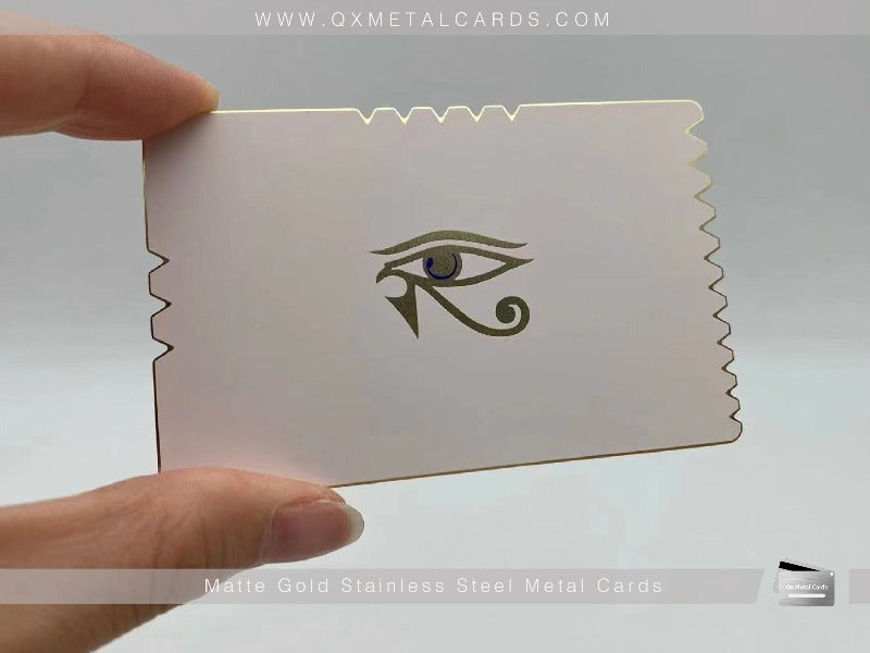 Gold Mirror Metal Business Cards Custom Mirror Stainless Steel