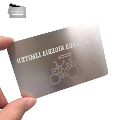 Stainless Steel Business Cards