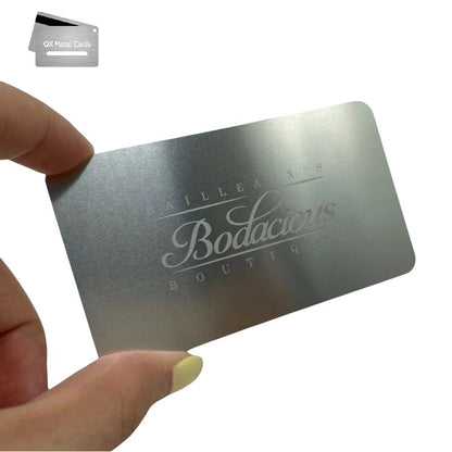 Stainless Steel Business Cards