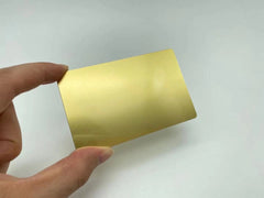 Gold Metal Business Cards