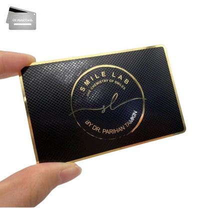  luxury gold texture metal membership cards