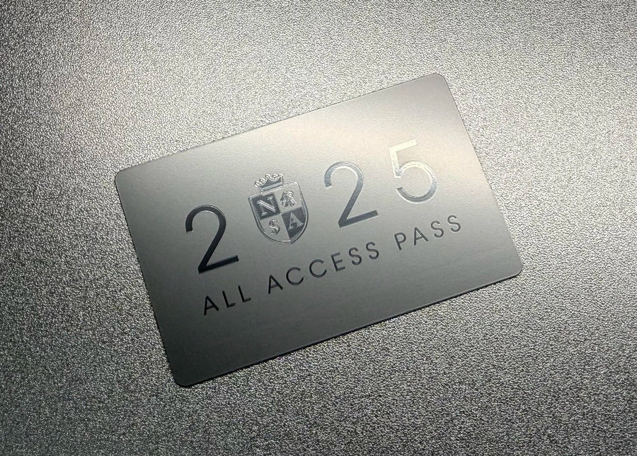 Custom metal business cards