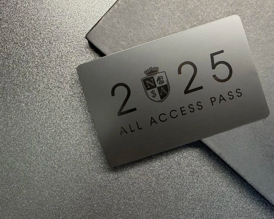 Custom metal business cards