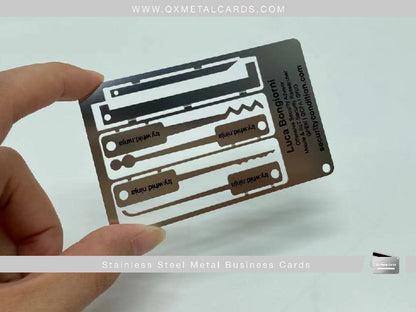 Stainless Steel Business Cards