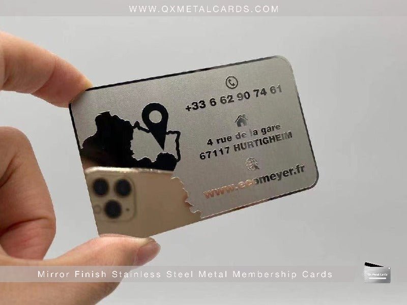 Stainless Steel Business Cards