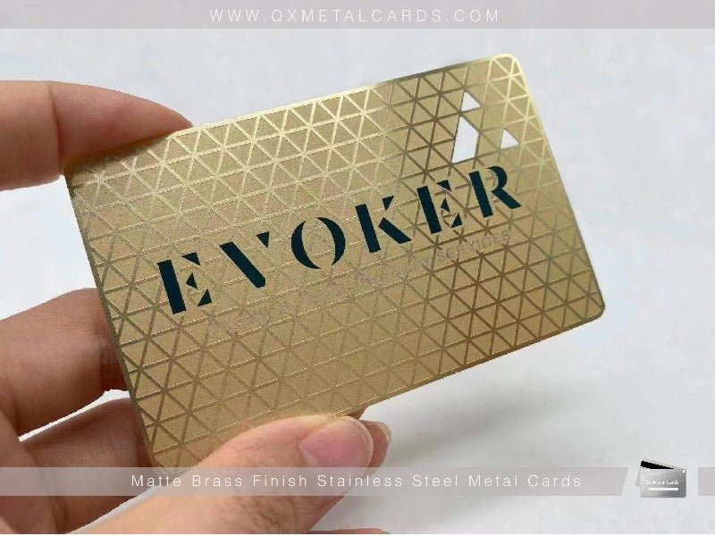 Gold Metal Business Cards