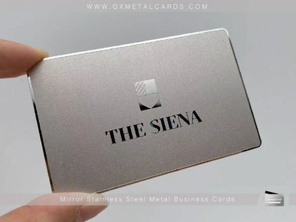 Metal Business Cards - QX Metal Cards