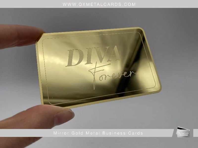 Gold Metal Business Cards
