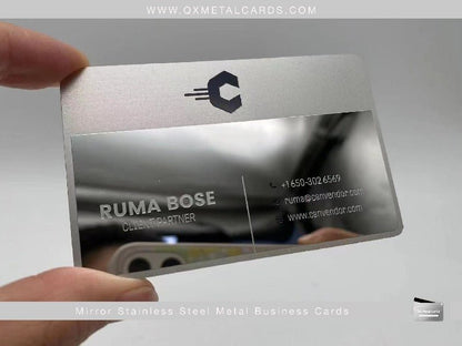 Stainless Steel Business Cards