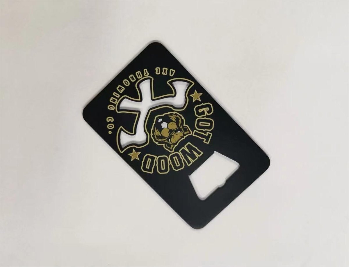 Metal Bottle Opener Business Cards