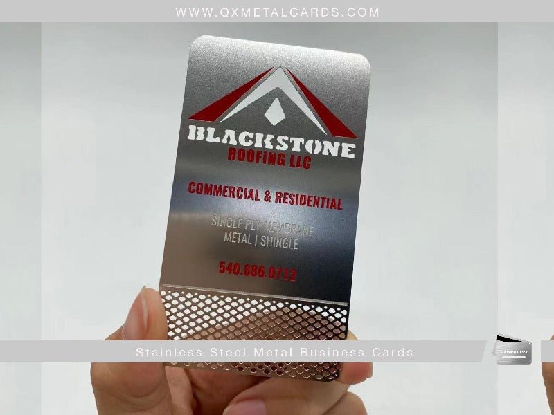 Stainless Steel Business Cards