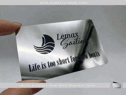 Stainless Steel Business Cards