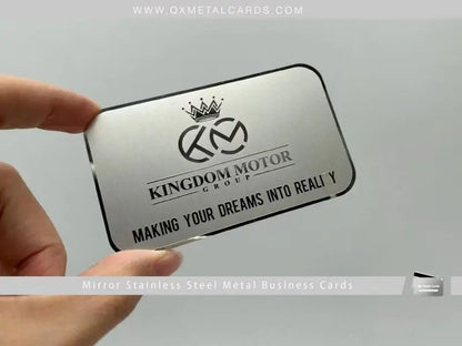 Stainless Steel Business Cards