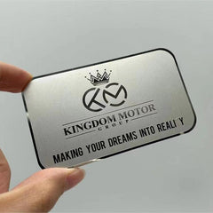 Stainless Steel Metal Cards