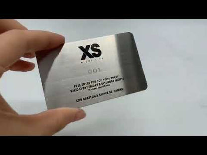 Stainless Steel Business Cards