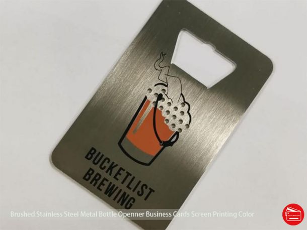 metal business card bottle opener